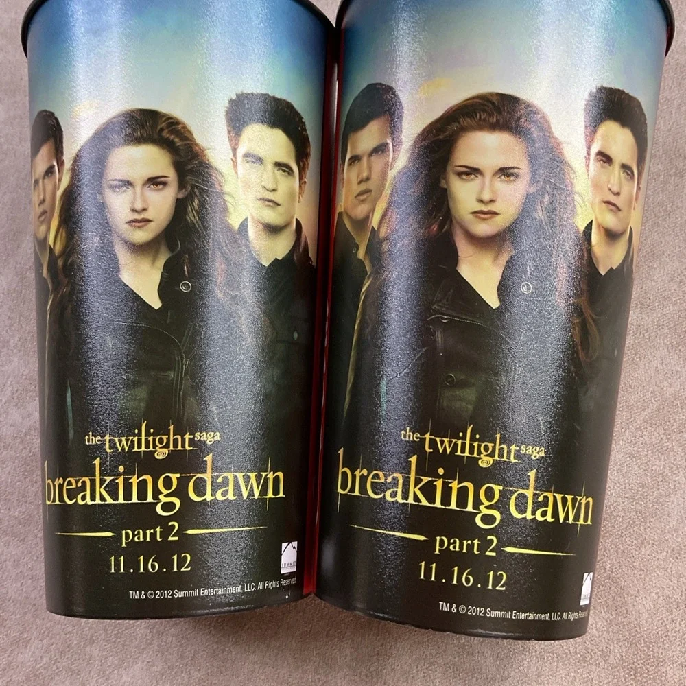 The Twilight Breaking Dawn Part 2 Movie Theater Cups Amazon Irish Coven Set of 2